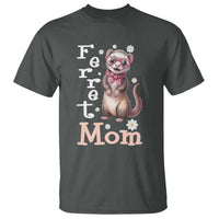 Ferret Mom Life T Shirt Funny Cute Polecat Ferret Lover