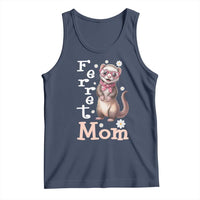 Ferret Mom Life Tank Top Funny Cute Polecat Ferret Lover