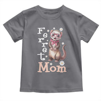 Ferret Mom Life Toddler T Shirt Funny Cute Polecat Ferret Lover