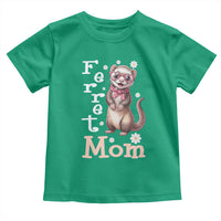 Ferret Mom Life Toddler T Shirt Funny Cute Polecat Ferret Lover