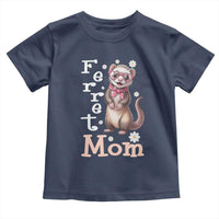 Ferret Mom Life Toddler T Shirt Funny Cute Polecat Ferret Lover