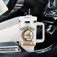 Cute Hamster Running Wheel Tumbler With Handle This Is How I Roll