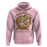 Funny Hamster This Is How I Roll Hoodie Cute Rodent Wheel Meme