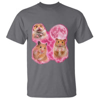 Three Hamsters Retro Graphic T Shirt Small Pet Lover Gift Idea