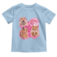 Three Hamsters Retro Graphic Toddler T Shirt Small Pet Lover Gift Idea