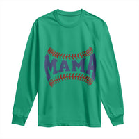 Game Day Baseball Mama Long Sleeve Shirt Proud Mom Gift