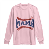 Game Day Baseball Mama Long Sleeve Shirt Proud Mom Gift