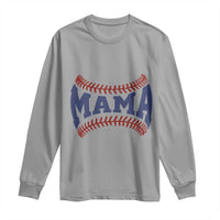 Game Day Baseball Mama Long Sleeve Shirt Proud Mom Gift