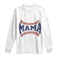 Game Day Baseball Mama Long Sleeve Shirt Proud Mom Gift