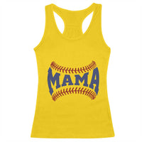 Game Day Baseball Mama Racerback Tank Top Proud Mom Gift