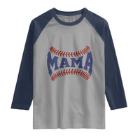Game Day Baseball Mama Raglan Shirt Proud Mom Gift