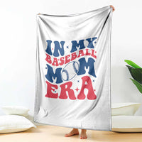 In My Baseball Mom Era Throw Blanket Game Day Sports Mom