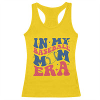 In My Baseball Mom Era Racerback Tank Top Game Day Sports Mom
