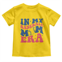 In My Baseball Mom Era Toddler T Shirt Game Day Sports Mom