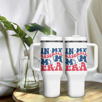 In My Baseball Mom Era Tumbler With Handle Game Day Sports Mom