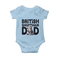 Proud British Shorthair Dad Baby Onesie Cute Cat Fathers Day Gift