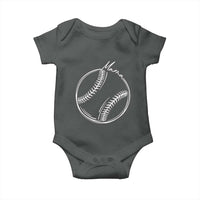 Baseball Mama Graphic Baby Onesie Game Day Gift For Baseball Moms