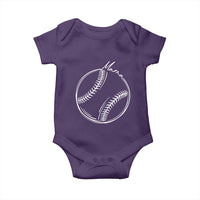 Baseball Mama Graphic Baby Onesie Game Day Gift For Baseball Moms
