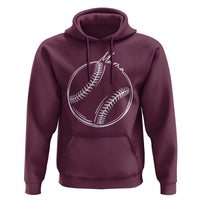 Baseball Mama Graphic Hoodie Game Day Gift For Baseball Moms