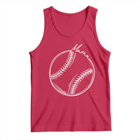 Baseball Mama Graphic Tank Top Game Day Gift For Baseball Moms