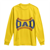 Proud Baseball Dad Long Sleeve Shirt Game Day Gift For Him