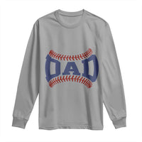 Proud Baseball Dad Long Sleeve Shirt Game Day Gift For Him