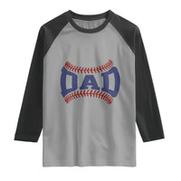 Proud Baseball Dad Raglan Shirt Game Day Gift For Him