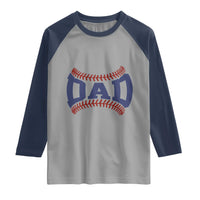Proud Baseball Dad Raglan Shirt Game Day Gift For Him