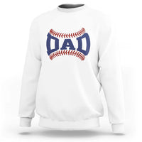 Proud Baseball Dad Sweatshirt Game Day Gift For Him