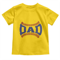 Proud Baseball Dad Toddler T Shirt Game Day Gift For Him