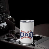 Proud Baseball Dad Tumbler Cup Game Day Gift For Him