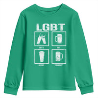 LGBT Let's Get Beers Tonight Youth Sweatshirt Funny Beer Drinking