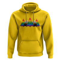 Christmas Rainbow Tree LGBTQ Support Hoodie Holiday Pride Gift