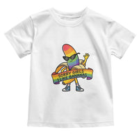 Sorry Girls I Like Bananas Toddler T Shirt Funny LGBTQ Graphic