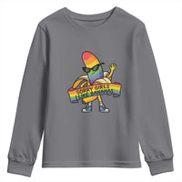 Sorry Girls I Like Bananas Youth Sweatshirt Funny LGBTQ Graphic