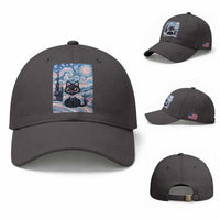 Funny Transgender Cat Starry Night Baseball Cap LGBTQ Pride Support Gift