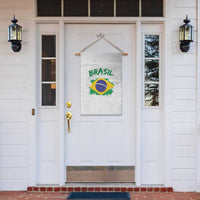 Vintage Brasil Flag Garden Flag Brazilian Heritage Pride