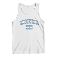 Throwback Argentina Pride Tank Top Vintage Flag Heritage Gift