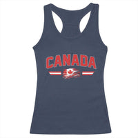 Vintage Canada Flag Racerback Tank Top Maple Leaf Heritage Gift