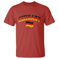 Vintage Germany Flag T Shirt Black Red Gold German Heritage Gift