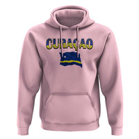 Vintage Curacao Flag Hoodie Dutch Caribbean Heritage Gift
