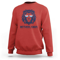 Cool Dutch Lion With Sunglasses Sweatshirt Netherlands Pride Gift