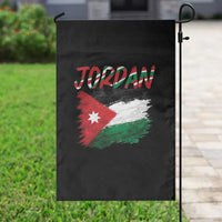 Vintage Jordan Pride Garden Flag Proud Jordanian Roots Gift