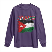 Vintage Jordan Pride Long Sleeve Shirt Proud Jordanian Roots Gift
