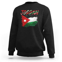 Vintage Jordan Pride Sweatshirt Proud Jordanian Roots Gift