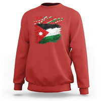 Vintage Jordan Pride Sweatshirt Proud Jordanian Roots Gift