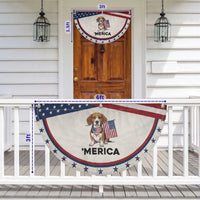 Beagle Lover 4th Of July Dog Patriotic Fan Flag Merica Pride