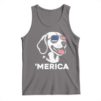 Funny Merica Beagle Lover 4th Of July Tank Top Patriotic Dog Gift