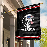 Funny Merica Beagle Lover 4th Of July Patriotic Garden Flag Dog Mom Dad Gift