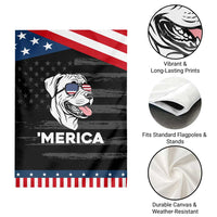 Boxer Lover 4th Of July Dog Patriotic Garden Flag American Flag Merica Pride